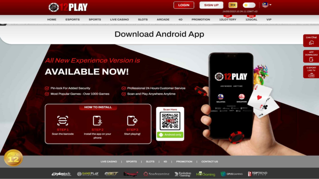 12play casino sg